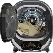 Portable Condenser Tumble Dryer, Household Small Clothes Dryer Machine, Stainless Steel Inner Cylinder Dryer, 0.8kg Load Capacity, Vented Tumble Dryer for Apartment, Home, Dorm