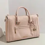 【蟹老闆】MICHAEL KORS MK 女托特包 側背包 前拉鍊粉