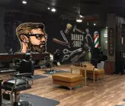 3D Comb Razor 114NAO Barber Shop Wallpaper Wall Murals Removable Wallpaper Fay