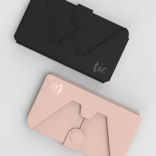 TIC HOLDER 超薄3合1 手機支架卡片口罩收納夾(5入組)