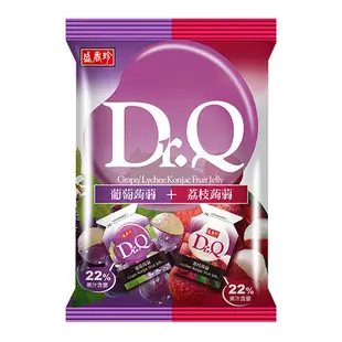 盛香珍Dr.Q雙味蒟蒻(葡萄+荔枝)420G【愛買】