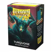 Dragon Shield 100ct Turquoise Atebeck MATTE Sleeves