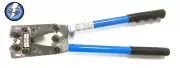 8g-1/0 Hexagon Wire Battery Cable Lug Terminal Crimper Plier Crimping Tool Blue
