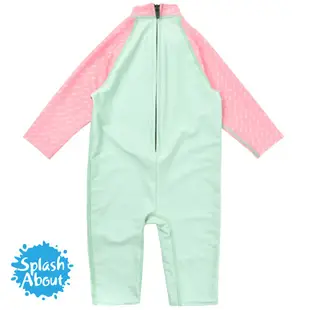 《Splash About 潑寶》Toddler UV Suit 兒童抗UV連身泳衣- 花漾蜻蜓