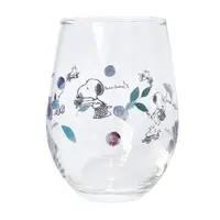 在飛比找樂天市場購物網優惠-真愛日本 史努比 snoopy 藍莓 日本製玻璃杯 玻璃杯 