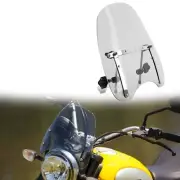 Motorcycle Smoke Large resistant Windscreen Windshield For Ducati Scrambler 2015