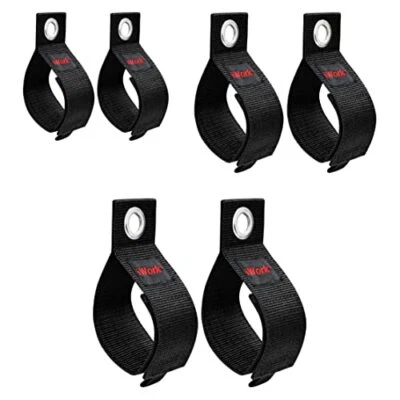 6 Packs of Cord Organizers and Storage, Cable Straps for Workshop and Garage