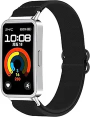 MOTONG Compatible with Huawei Band 10 Replacement Strap - Repalcement Nylon Elastic