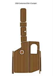 2004 Centurion Elite V Cockpit Pads Boat EVA Foam Teak Decking Flooring Mat