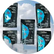 5 Dylon Permanent Fabric Dye Bahama BLUE 1.75 oz Tie Dye Clothing Crafts Lot