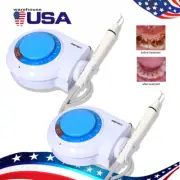 2 SEASKY Dental Ultrasonic Piezo Scaler w/ Handpiece 5*Tips for fit Cavitron EMS