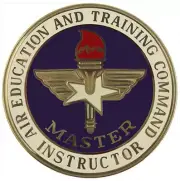 Vanguard AIR FORCE BADGE: AIR EDUCATION AND TRAINING COMMAND: MASTER INSTRUCTOR