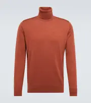 [Loro Piana] Loro Piana Virgin wool turtleneck sweater AU 87 red
