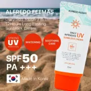 ALFREDO FEEMAS Daily Intensive Sunblock Cream 70ml SPF 50+ PA+++ UV Sun Cream