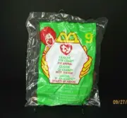 McDonald's Claude the Crab Toy Animal Beanie Baby 1999 #9 in Series Brand New