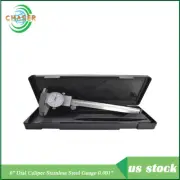 ALL-CARB 6 Inch Dial Caliper Shockproof Gauge 0.001" Of One Inch Stainless Steel