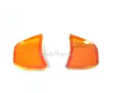 Pair Rear turn signal indicator lens cover for Yamaha ZUMA BWS 50 100 BeeWee