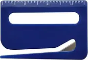 Package Opener Cutter,Package Opener Tool | Mail Box Wrapping Paper Letter Opener with Pointed End, Magnifying Glass, Ruler