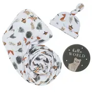 Living Textiles - Hello World Gift Set - Forest Retreat