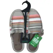 Women's Size 5 Sanuk You Got My Back Blanket Slides Sandals