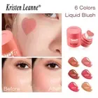 Air Cushion Blush Cosmetics Makeup Love Blusher Liquid Powder Blusher K