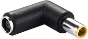 GRARRO DC 7909 Male to DC 7909 Female Connector Power Adapter for Laptop Notebook, 90 Degree Right Angle Elbow