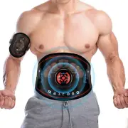 Electronic Abs Toning Training Belt 9 Modes Pulse Abdominal Stomach EMS Machine