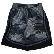 AND1 Mens Black & Gray Ebony Garnet Athletic Basketball Core Shorts