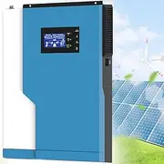 Hybrid Solar Inverter 3500W/5500W 24V/48V DC to 230V AC MPPT Solar Charge Controller,Off Grid Low Frequency Pure sine Wave Inverter,for Lead Acid Lithium Gel Battery,3500W-24V-220V