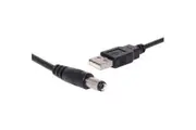 InterConnector USB Type A Male To 2.1mm x 5.5mm Plug