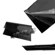 1pc 0.2 x 500 x 500mm Silicone Rubber Sheet Ultra-thin Plate Square Black Mats