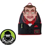 Goosebumps - Slappy Cosplay Glow in the Dark 10" Faux Leather Mini Backpack