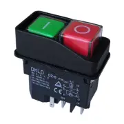 DKLD DZ-6H Waterproof Magnetic Switches Grinding Machine Pushbutton Switch 5Pins