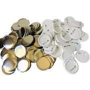 80 Sets Blank Button Badge Part For Button Making DIY (For Button Machine )E1-28