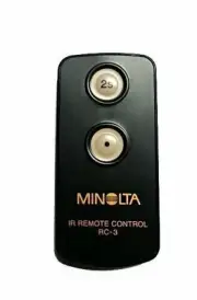 MINOLTA RC-3 Wireless Infrared REMOTE CONTROL NEW