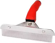 Rake Design Single Row Comb for Dogs and Cats Durable Pet Grooming Comb for Shedding Pet Supplies for Home Use Present