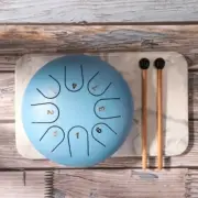 EtherealSteel Tongue Drum Kit - 6Inch Handpan Drum with Accessories Carrying Bag