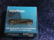 NEW IN BOX GeoSat Pro HDVR3500 Satellite DVR Receiver w/ IR Remote