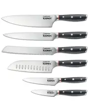 Cuisine::pro Iconix Straub 6pc Knife Block Set