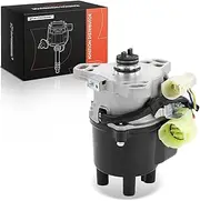 A-Premium Ignition Distributor with Cap and Rotor Compatible with Acura Integra 1990-1991 1.8L, Automatic Transmission