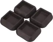 jojofuny 4pcs Wheel Stop Pads Non Slip Wheel Slot Stoppers for Chairs Refrigerators Washing Machines Prevent Sliding Ensure Stability for Home Office Use
