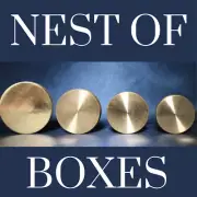 NEST OF BOXES | BRASS - Magic & Party Tricks