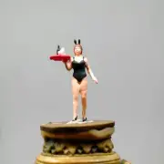 Miniature Figure Playboy Girl #1 Scale HO1:87 Preiser