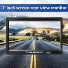 12V 24V 7" Wireless Rear View Monitor WIFI Reverse Camera Kit Caravan Bus Truck