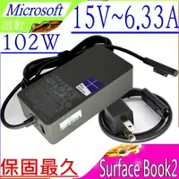 在飛比找樂天市場購物網優惠-Microsoft 15V,6.33,102W 充電器(保固