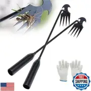 Xrrzssq 2Pcs 20in Weed Puller Tool, 2024 Upgrade Weeding Artifact Uprooting W