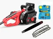 Logging Electric Chain Saw Adjustable Chain Large Tooth High-Speed Chain Saw