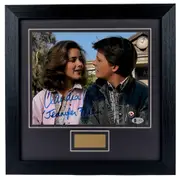 Claudia Wells Personally Signed Back To The Future V1 8 x 10 Photograph Framed