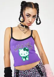 [NGOrder] Hello Kitty Purple Graphic Tank