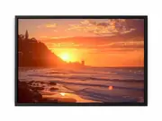 Sunset at Burleigh Heads Beach Framed Print Fine Art Poster Print